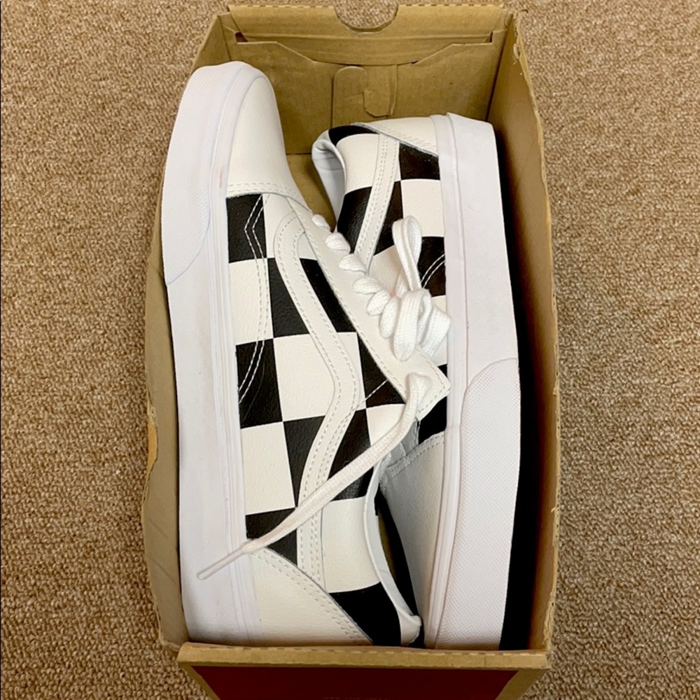 COPY - VANS leather old skool nwt mens 8.5
